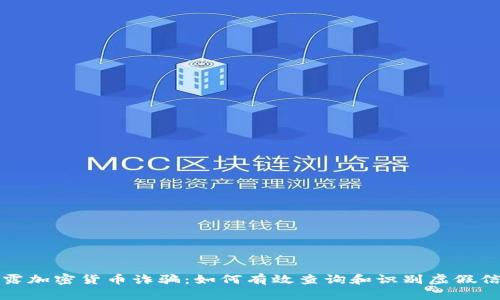揭露加密货币诈骗:如何有效查询和识别虚假信息