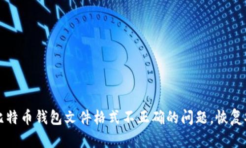 如何解决比特币钱包文件格式不正确的问题,恢复安全与资产